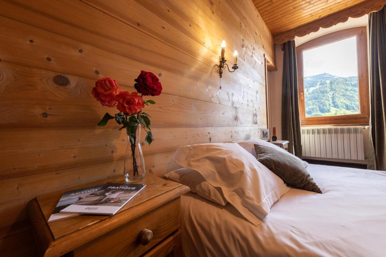 Hotel La Pointe Percee Le Grand-Bornand Exteriör bild