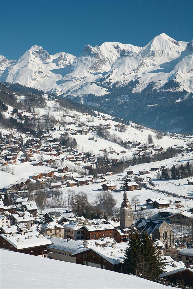 Hotel La Pointe Percee Le Grand-Bornand Exteriör bild
