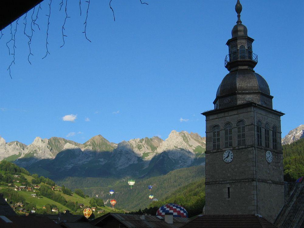 Hotel La Pointe Percee Le Grand-Bornand Exteriör bild